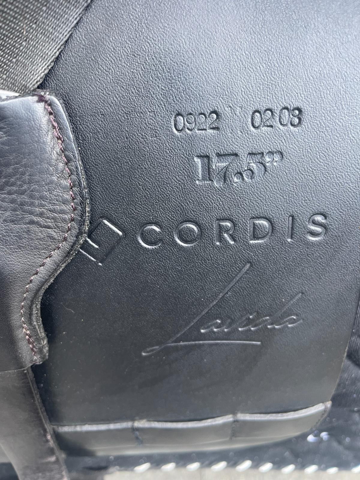 Cordis Lavida schwarz 17,5" - Pferdesattel Shop