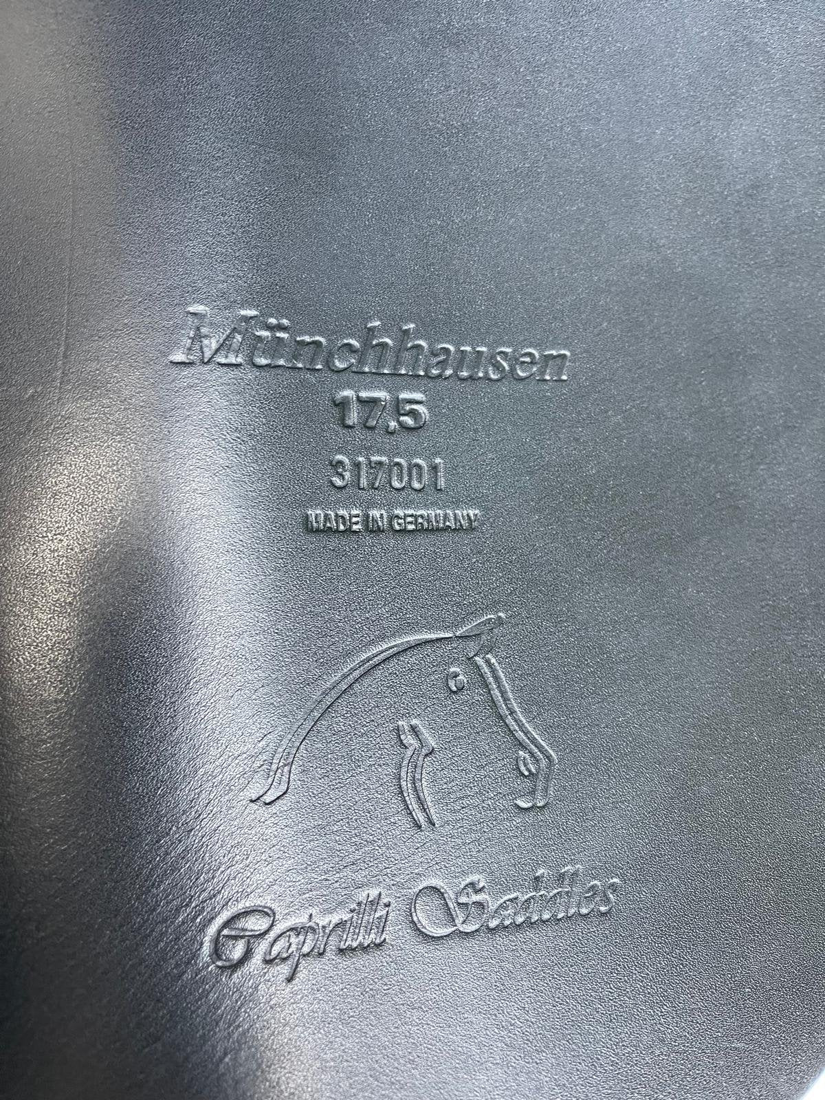 Passier Caprilli Münchhausen Dressursattel 17,5" schwarz, Pferdesattel Shop