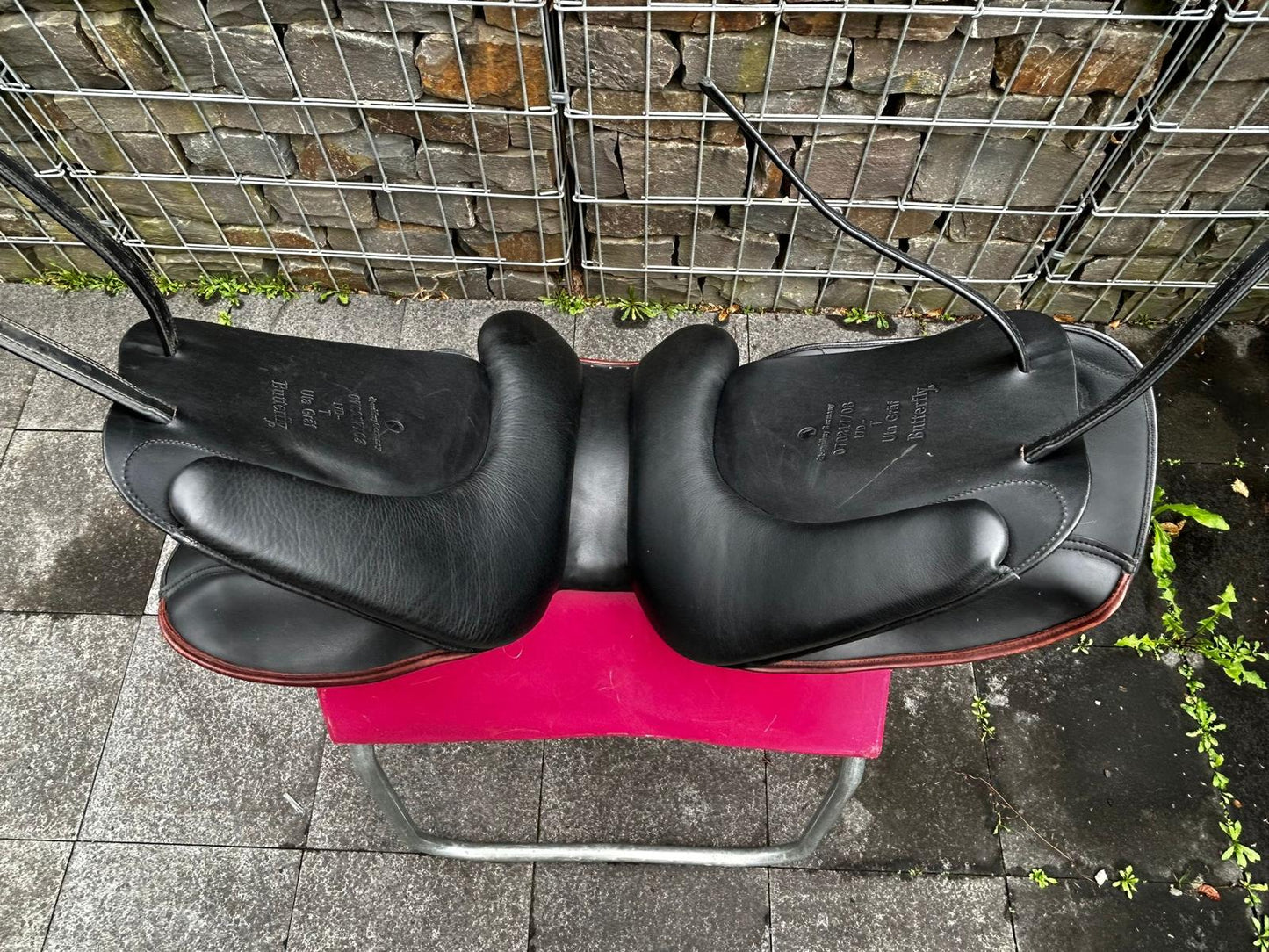 Uta Gräf Butterfly Dressursattel schwarz 17" , Pferdesattel Shop