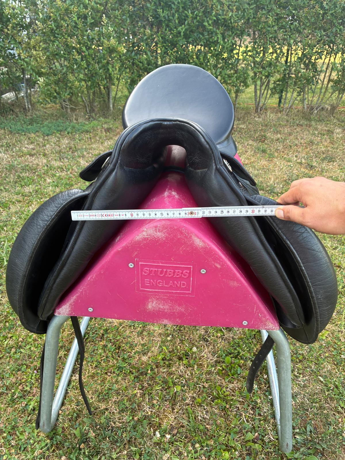 Kieffer Lusitano Evo 17" schwarz Dressursattel, Pferdesattel Shop