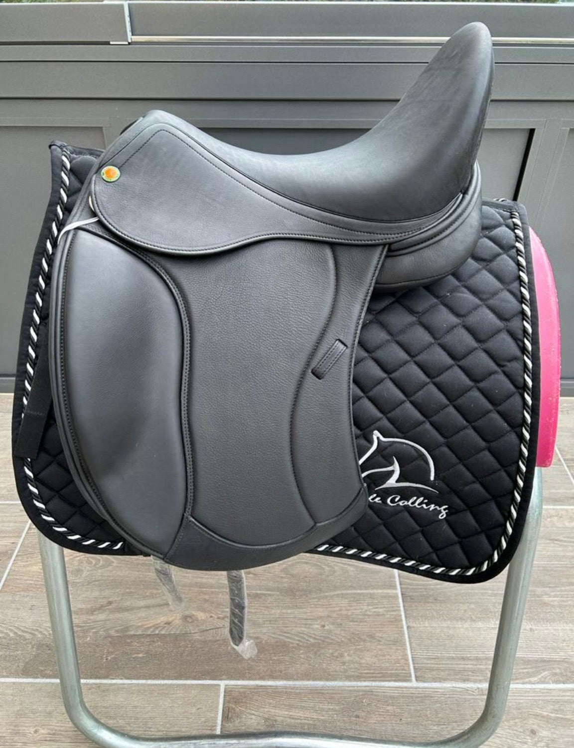 Jorge Canaves P3 Schwarz 17,5" Dressursattel [NEU] - Pferdesattel 