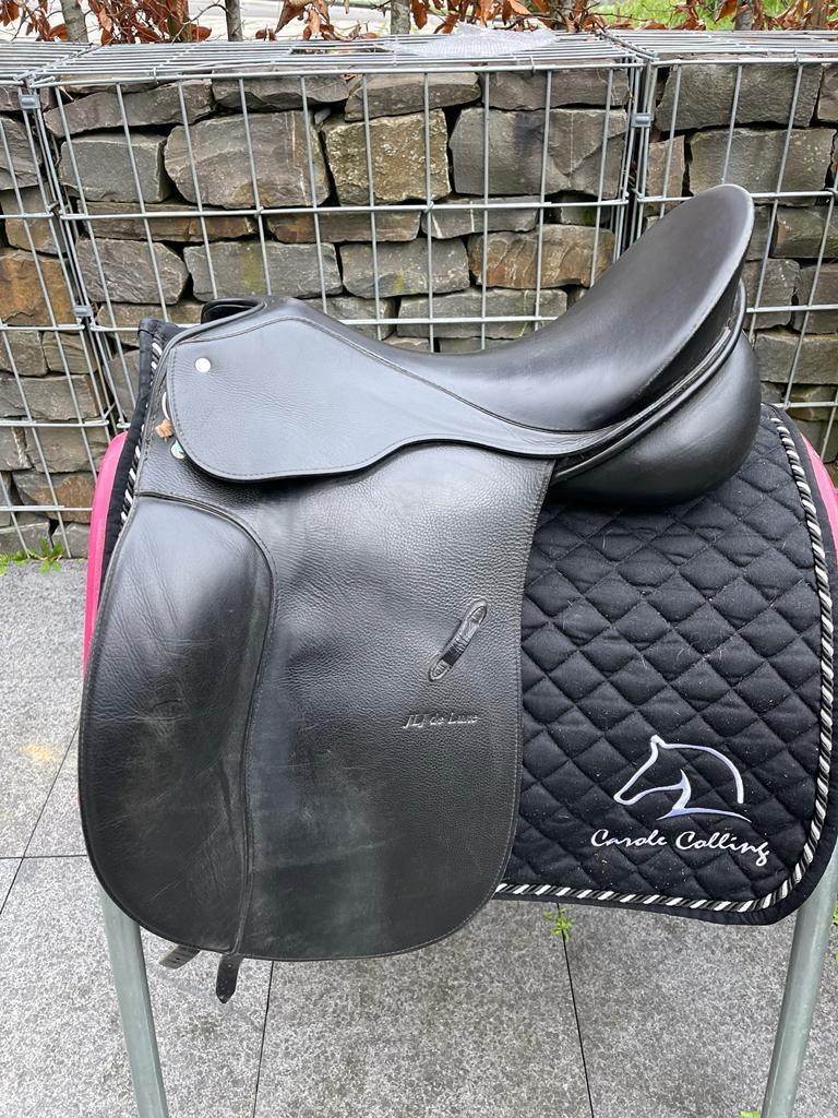 Passier JLJ de Luxe 17,5" Schwarzer Dressursattel