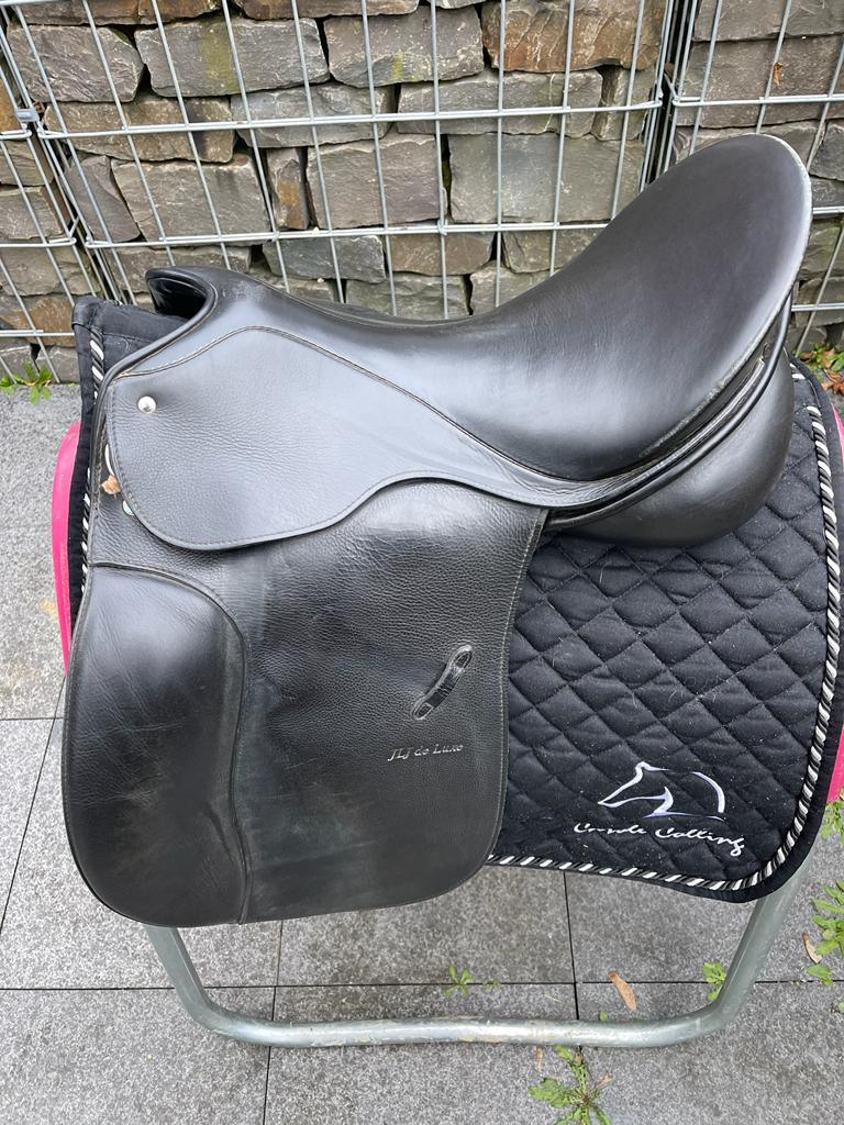Passier JLJ de Luxe 17,5" Schwarzer Dressursattel