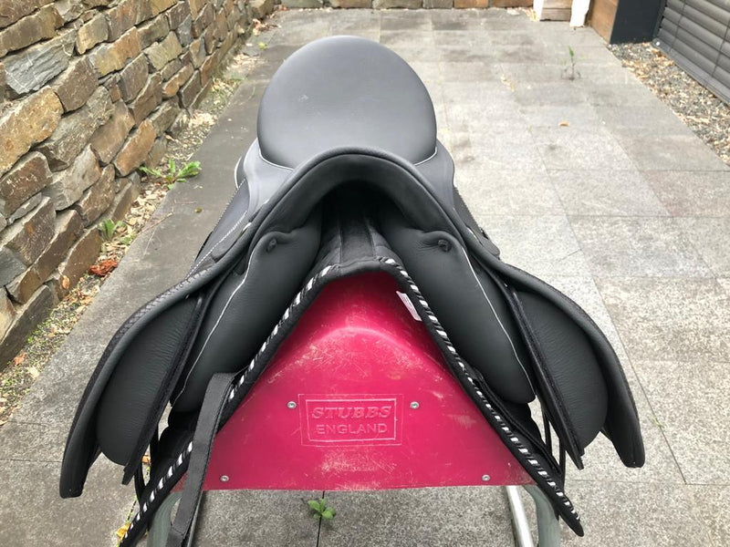 Sommer Somero Classic DS 17,5" Kroko schwarz Dressursattel [NEU]