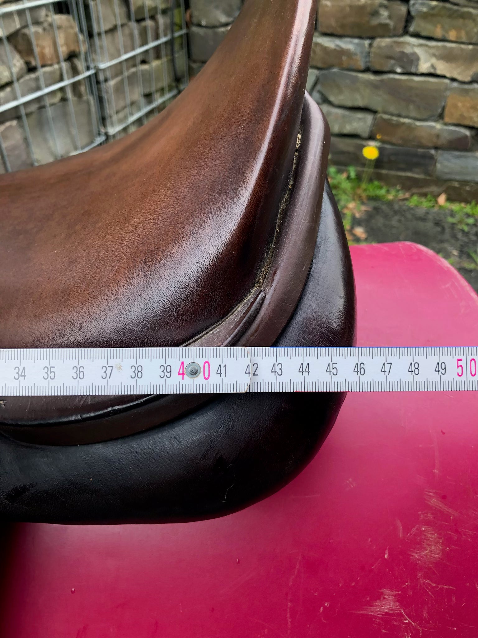 Peter Menet dressage saddle 17