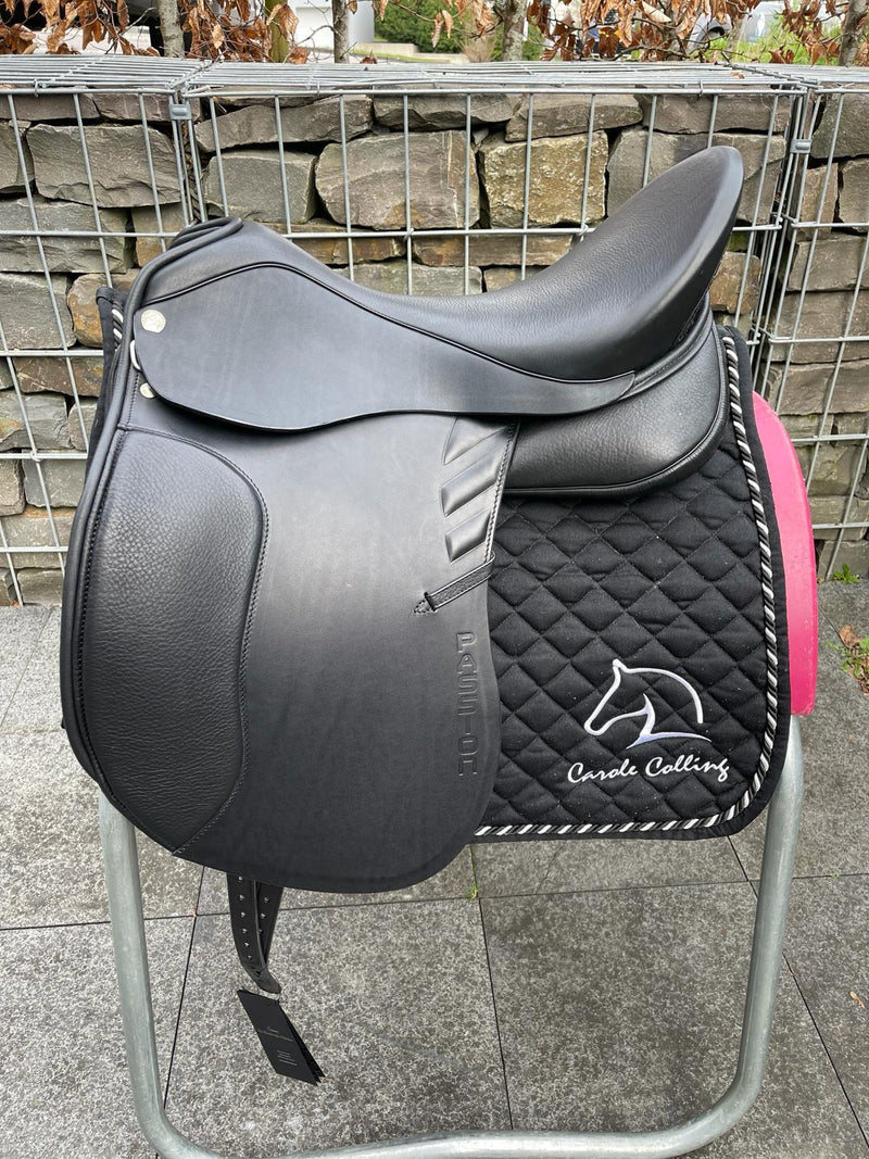 Sommer Passion, Glitzer, Black, Dressage Saddle, 18" [NEW]