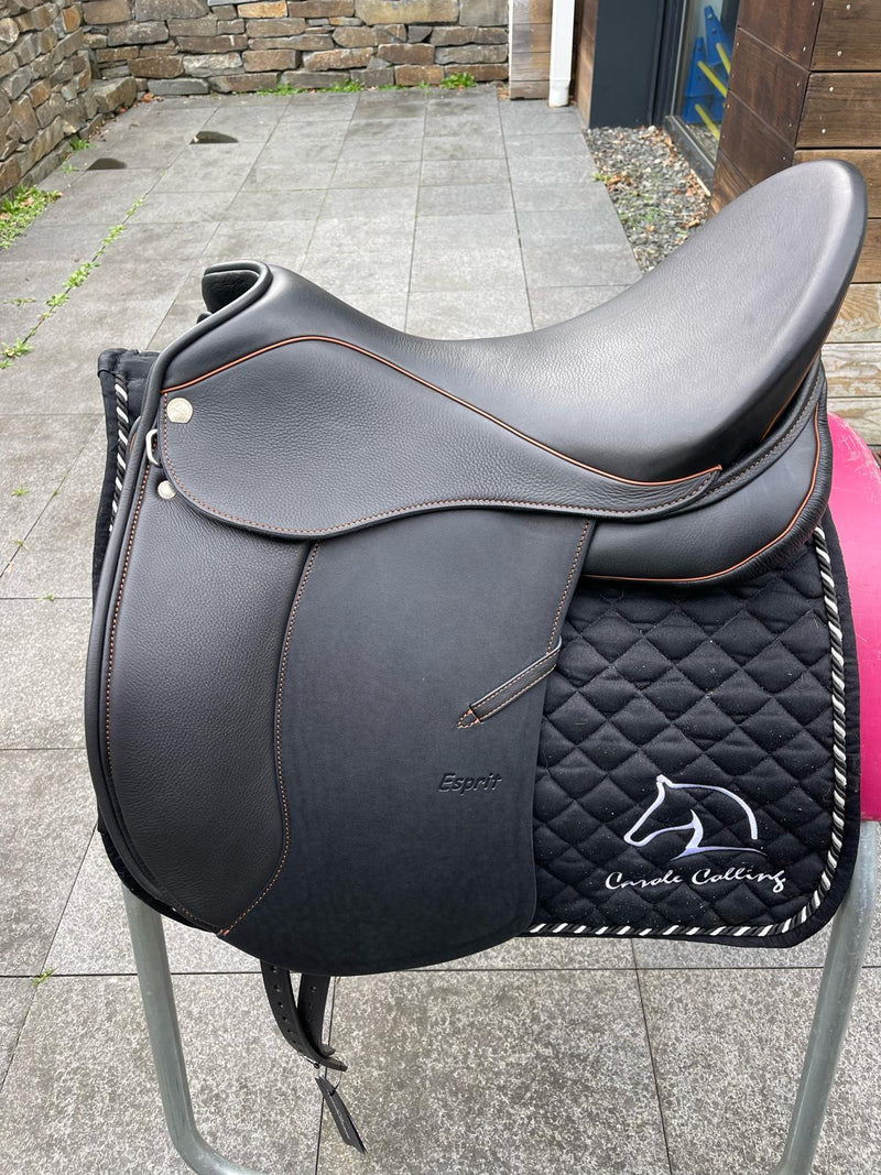 Sommer Esprit DS 18“ Black Dressage Saddle [NEW]