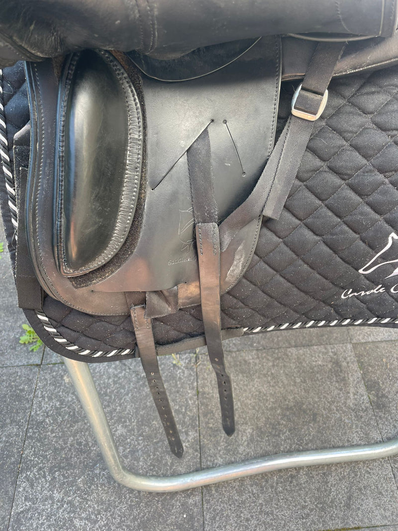 Schleese Heike Kemmer 17,5" schwarz Dressursattel