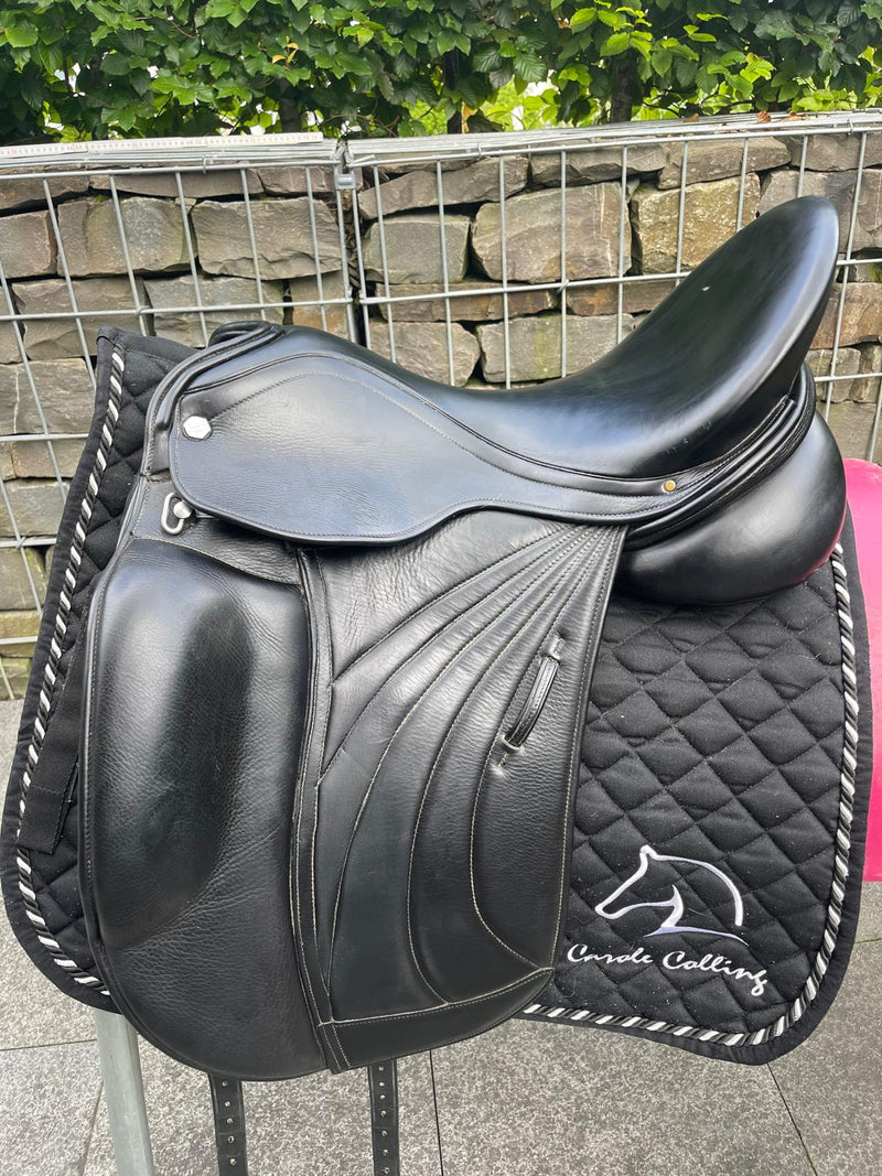 Albion Platinium 17,5" schwarz  Dressursattel