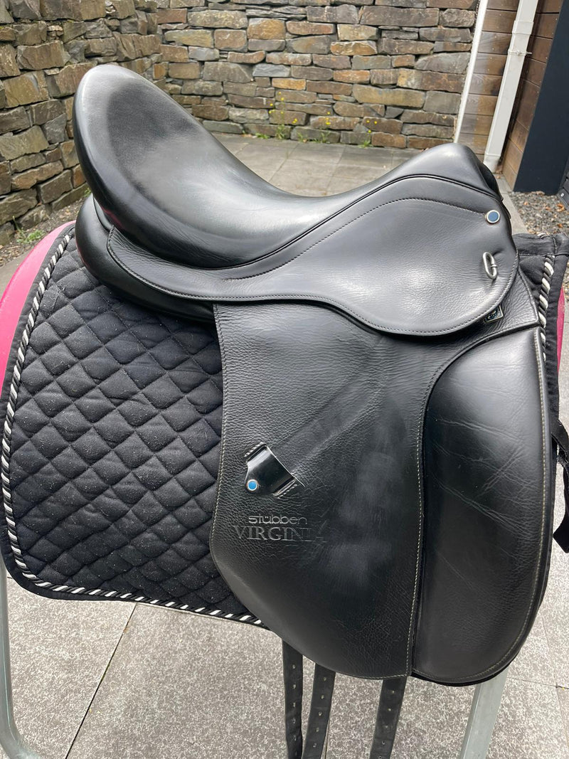 Stübben Virginia schwarz 17,5" Dressursattel