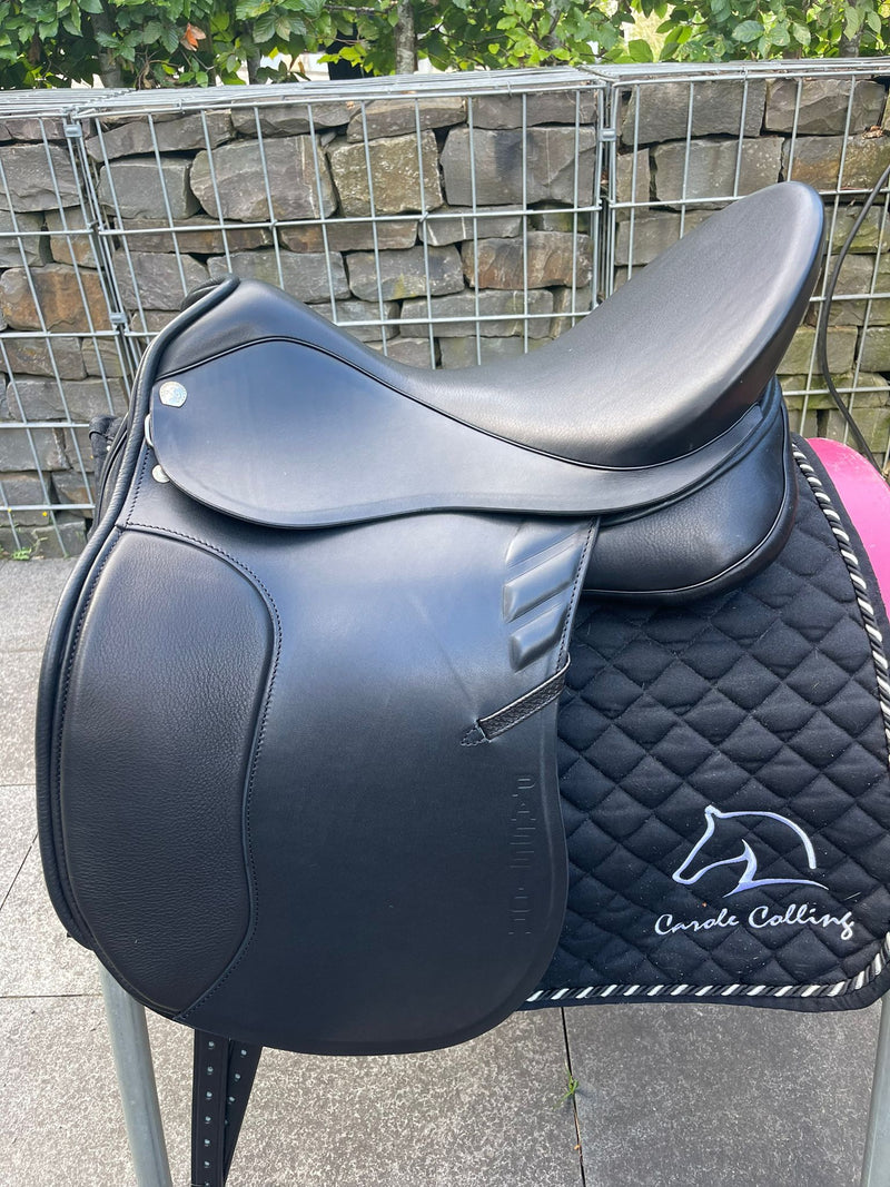 Sommer Passion 18" Kroko schwarz Dressursattel [NEU]