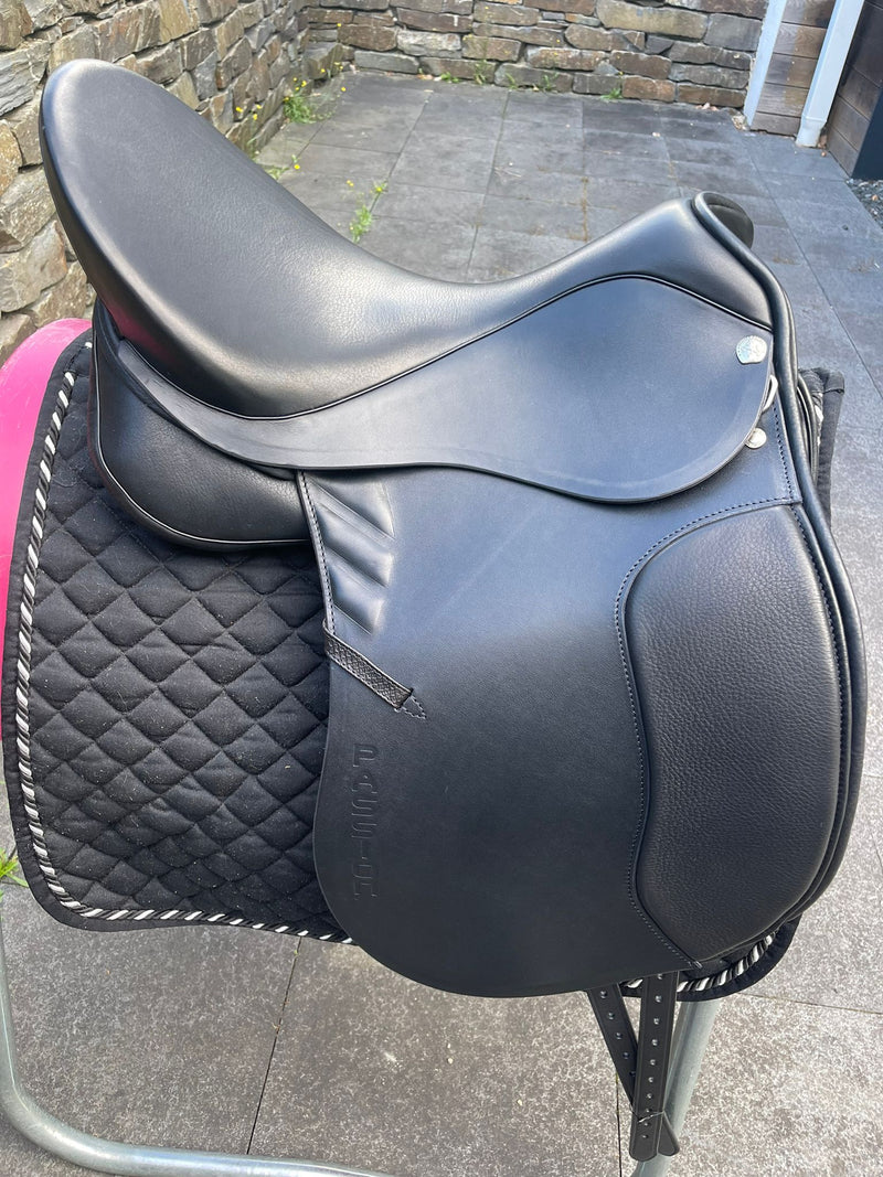 Sommer Passion 18" Kroko schwarz Dressursattel [NEU]