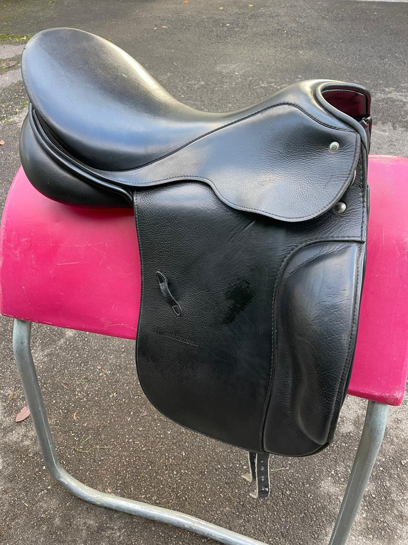 Passier Caprilli Münchhausen  Dressursattel 17,5" schwarz