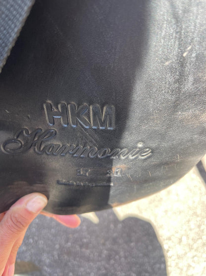 HKM Harmonie 17" schwarz Dressursattel , Pferdesattel Shop
