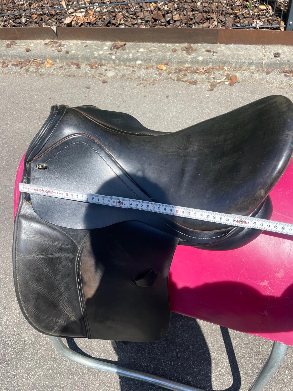 HKM Harmonie 17" schwarz Dressursattel , Pferdesattel Shop