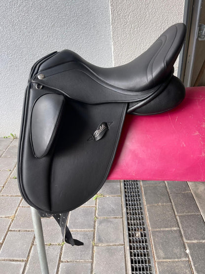 Zaldi Drim 17" schwarz Dressursattel, Pferdesattel Shop