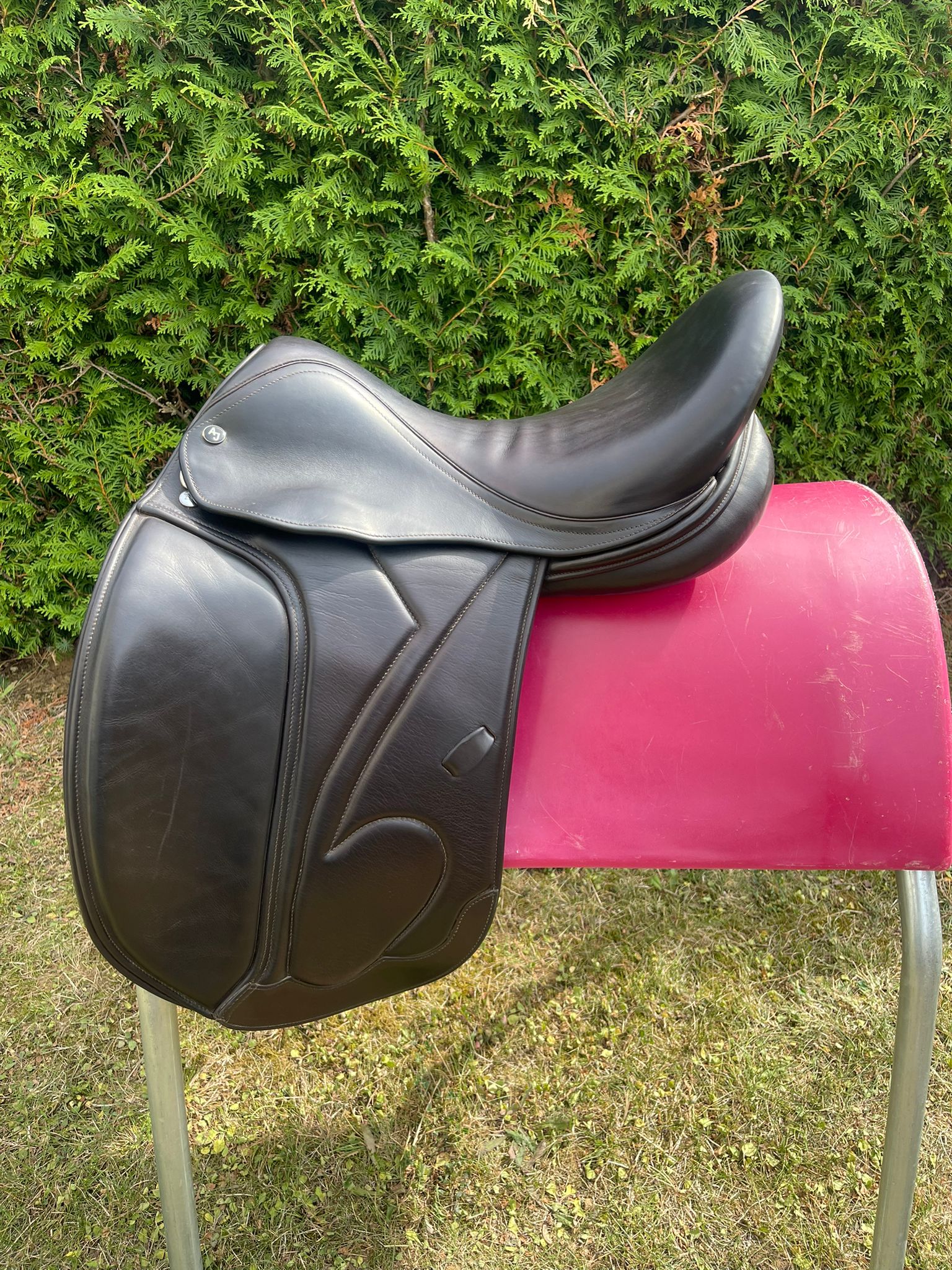 Anke Just by Harry Dabbs 17,5" braun Dressursattel, Pferdesattel Shop