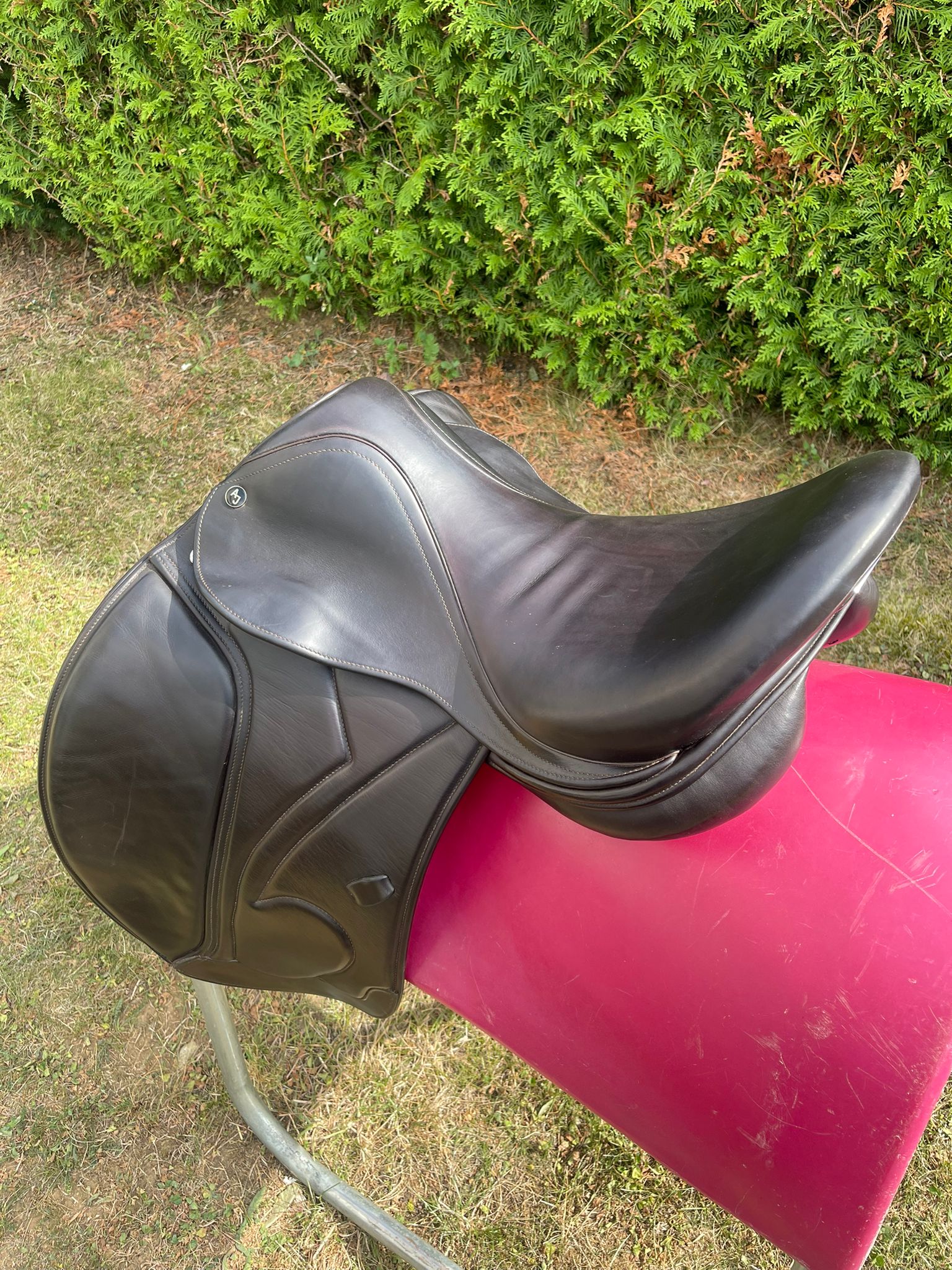 Anke Just by Harry Dabbs 17,5" braun Dressursattel, Pferdesattel Shop