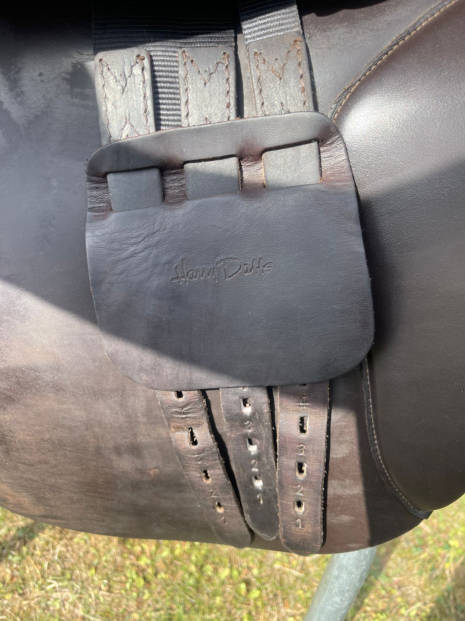 Anke Just by Harry Dabbs 17,5" braun Dressursattel, Pferdesattel Shop