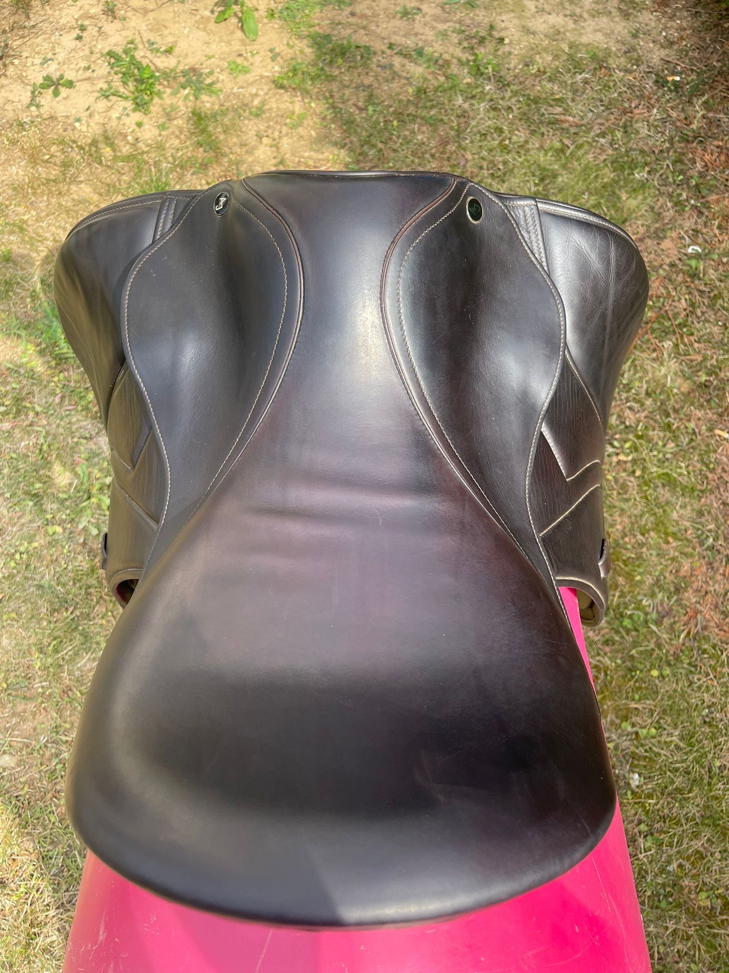 Anke Just by Harry Dabbs 17,5" braun Dressursattel, Pferdesattel Shop