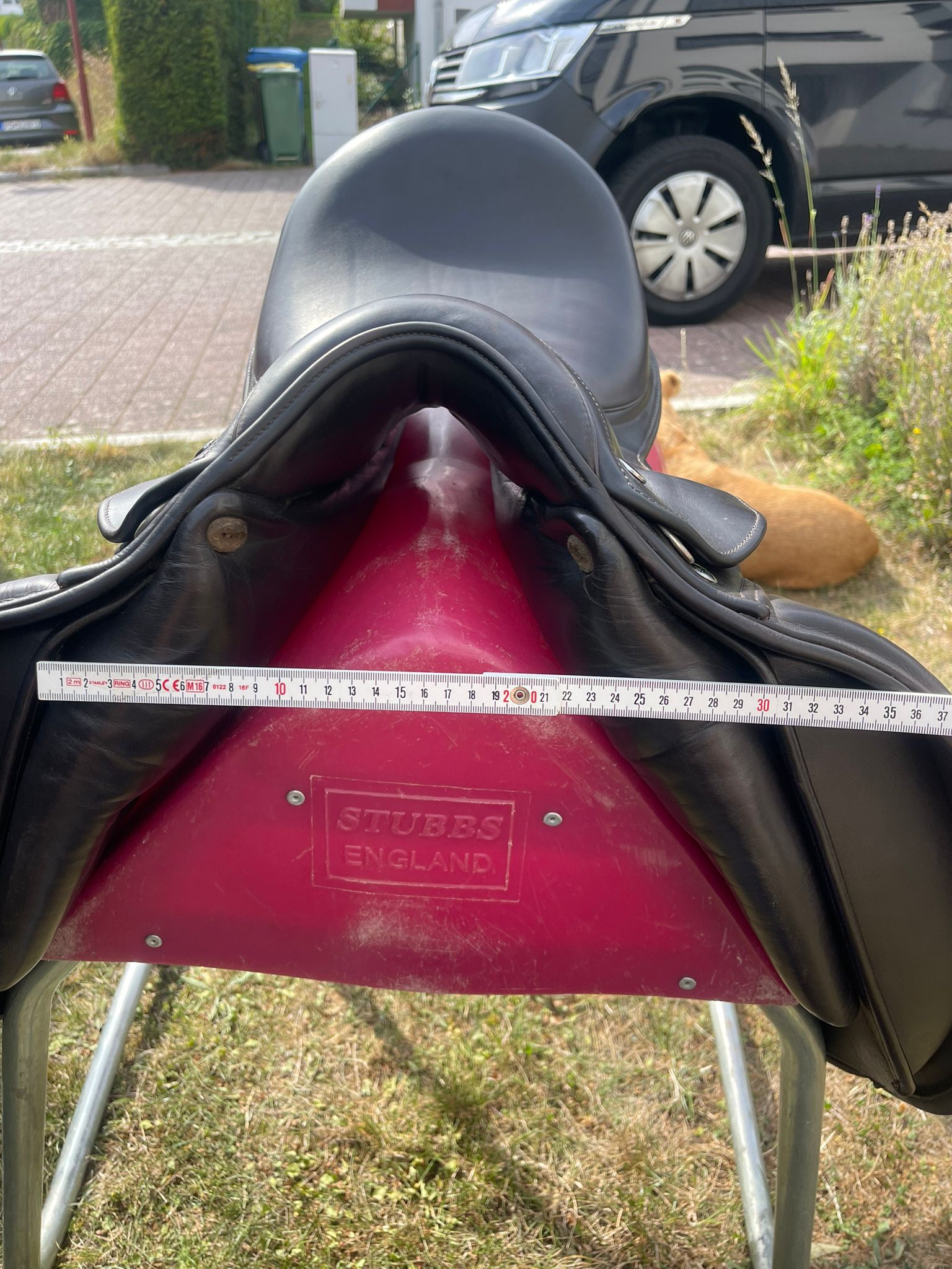 Anke Just by Harry Dabbs 17,5" braun Dressursattel, Pferdesattel Shop