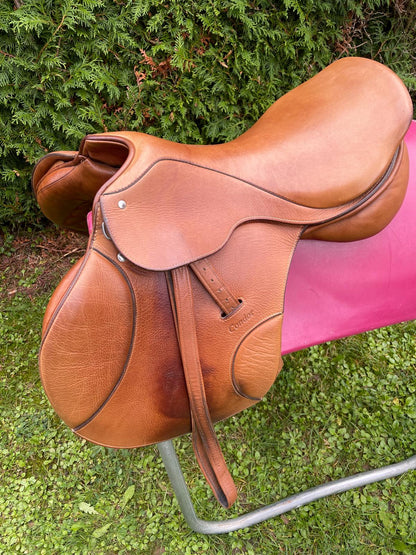 Passier Caprilli Condor 17,5"  Farbe teak Springsattel, Pferdesattel Shop
