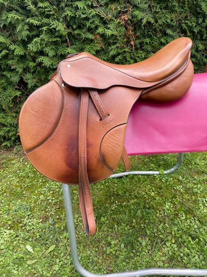 Passier Caprilli Condor 17,5"  Farbe teak Springsattel, Pferdesattel Shop
