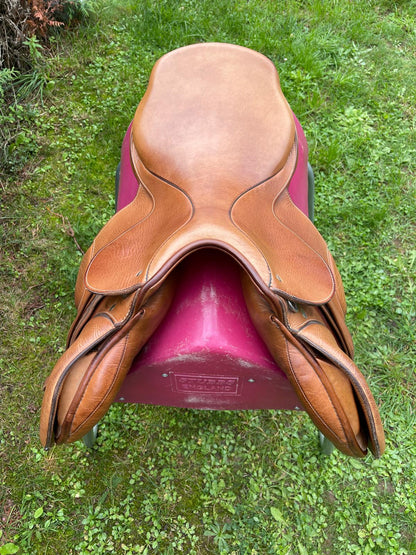 Passier Caprilli Condor 17,5"  Farbe teak Springsattel, Pferdesattel Shop