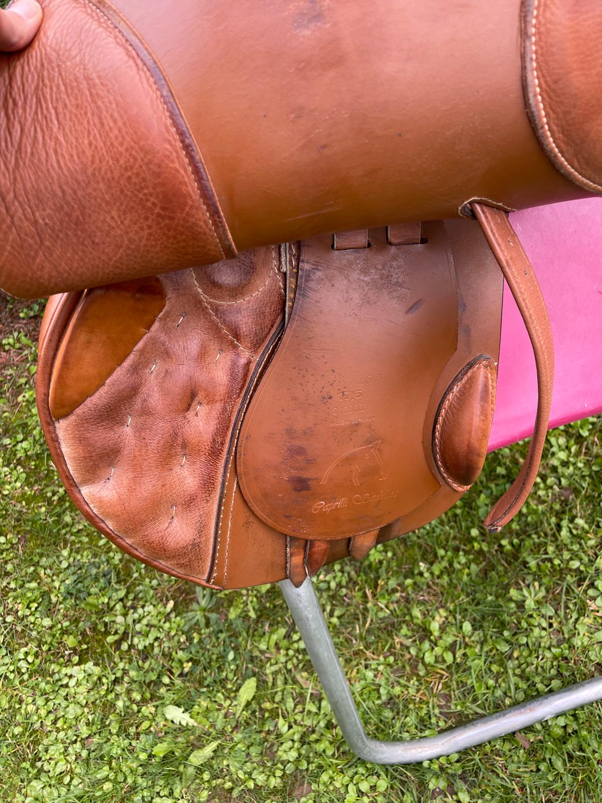 Passier Caprilli Condor 17,5"  Farbe teak Springsattel, Pferdesattel Shop