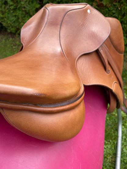 Passier Caprilli Condor 17,5"  Farbe teak Springsattel, Pferdesattel Shop