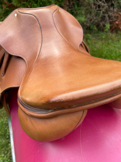 Passier Caprilli Condor 17,5"  Farbe teak Springsattel, Pferdesattel Shop