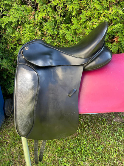 Sommer Opus Dressur 17,5" Schwarz  Dressursattel, Pferdesattel Shop