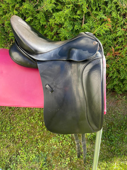 Sommer Opus Dressur 17,5" Schwarz  Dressursattel, Pferdesattel Shop