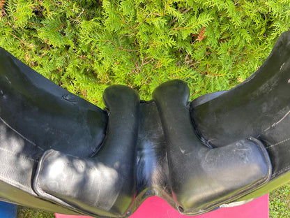 Sommer Opus Dressur 17,5" Schwarz  Dressursattel, Pferdesattel Shop