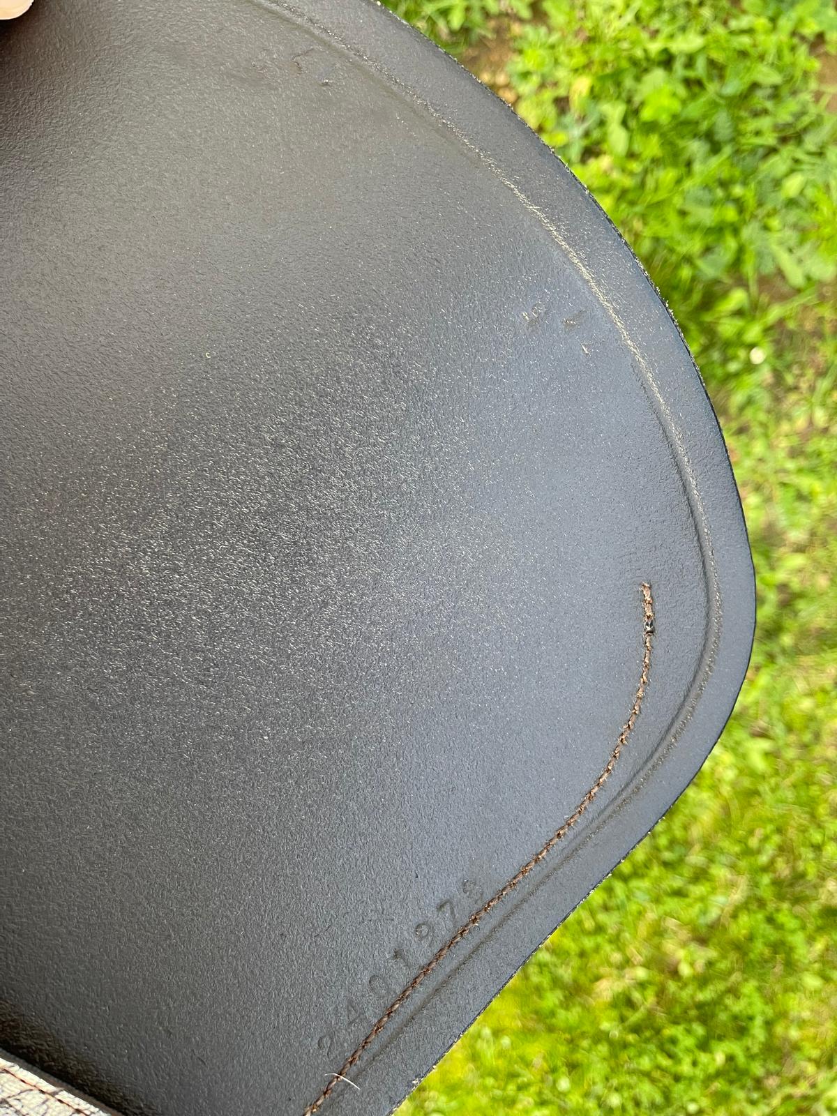 Sommer Novalis 17,5" mocca Kroko Lack Dressursattel [NEU], Pferdesattel Shop