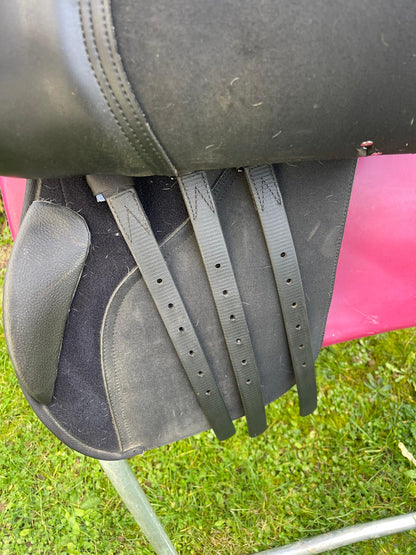 Wintec 500 Vielseitigkeitssattel Easy Care System 17,5" schwarz, Pferdesattel Shop