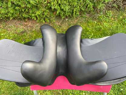 Sommer Passion DS lack schwarz 17,5" [NEU] ,   Pferdesattel Shop