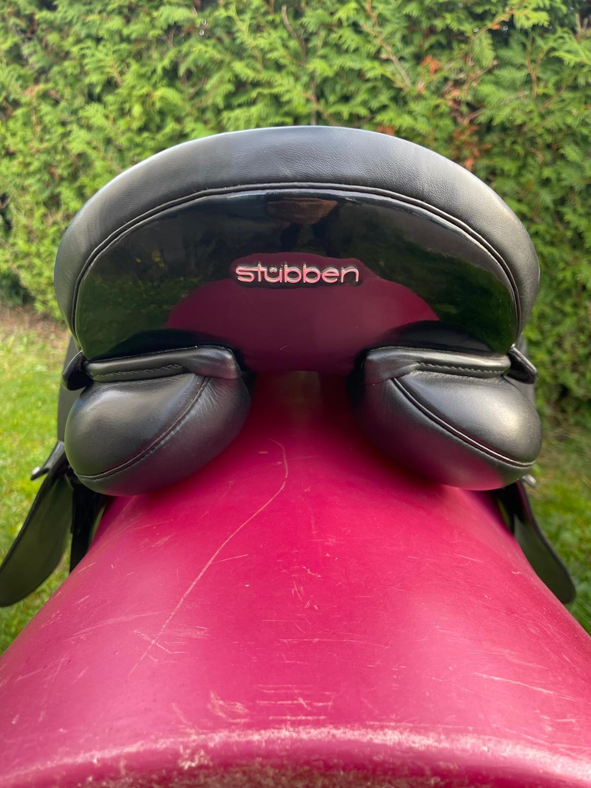 Stübben Virginia schwarz 17,5" Dressursattel, Pderdesattel Shop