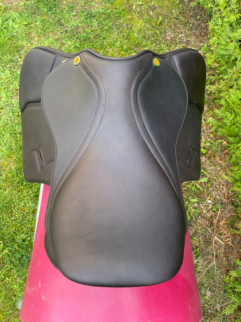 Jorge Canaves One 17,5" Dunkelbrauner Springsattel [NEU]