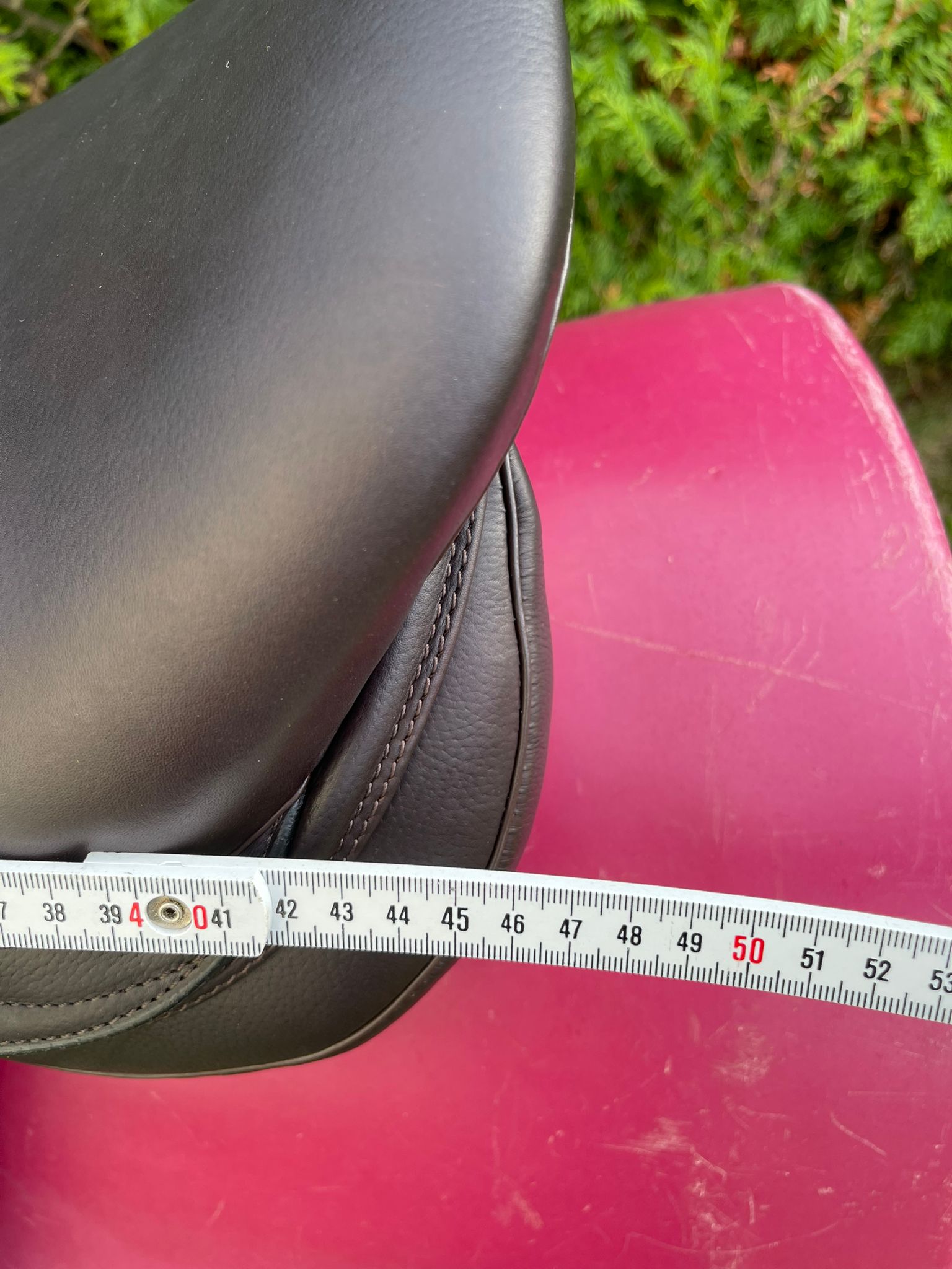 Jorge Canaves One 17,5" Dunkelbrauner Springsattel [NEU] Pferdesattel Shop