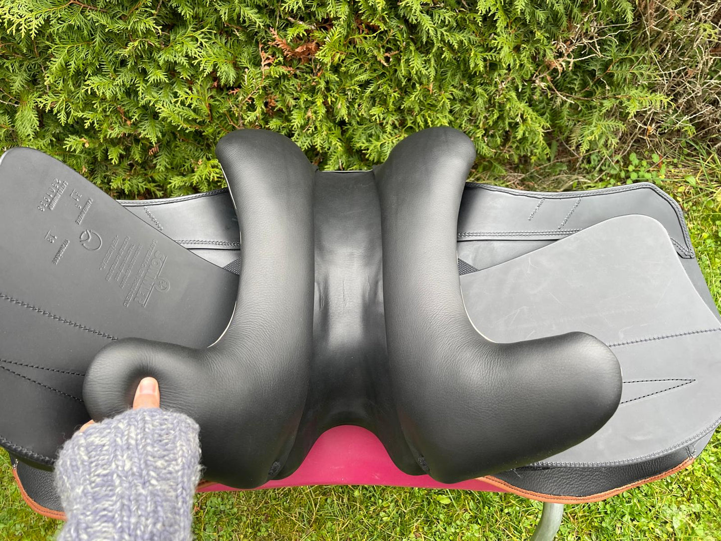 Sommer Espace Dressursattel 18" zweifarbig [NEU], Pferdesattel Shop