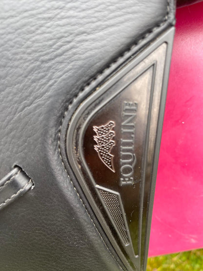 Equiline Contest Dressursattel 17" schwarz, Pferdesattel Shop