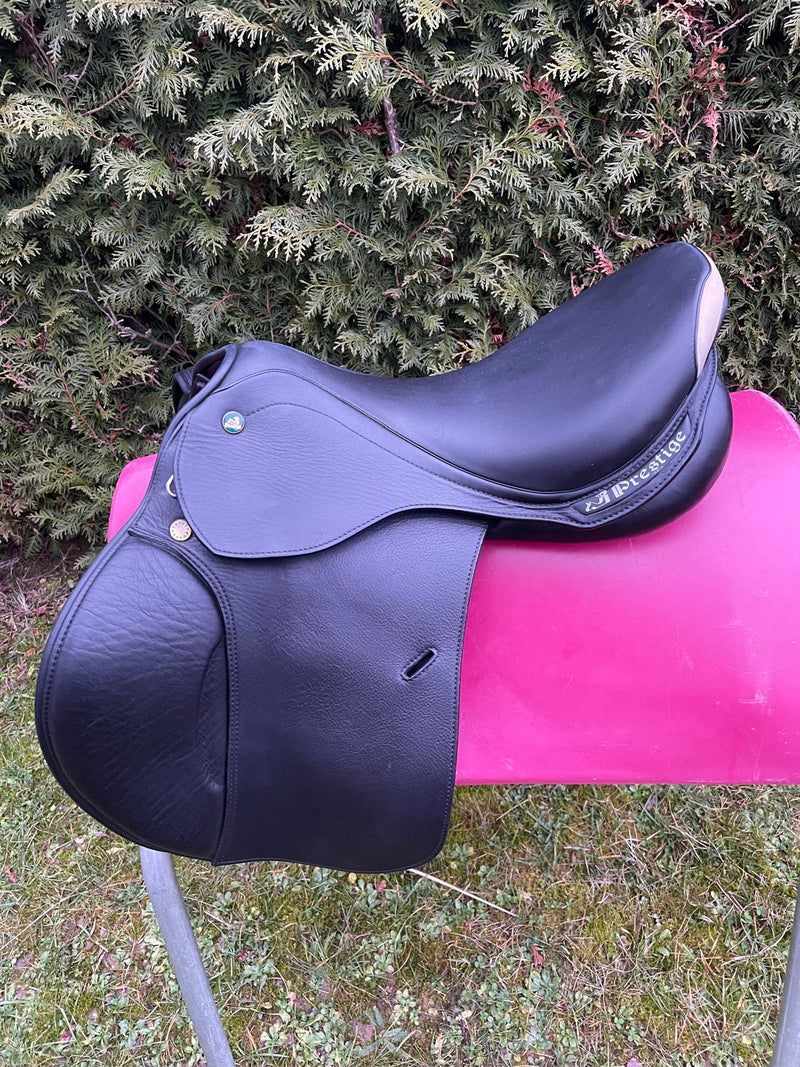 Prestige Elastic Professional Jump  17" schwarz KW 34 Springsattel