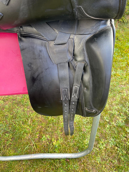 Prestige Modena 17"  17/34 schwarz Dressursattel, Pferdesattel Shop