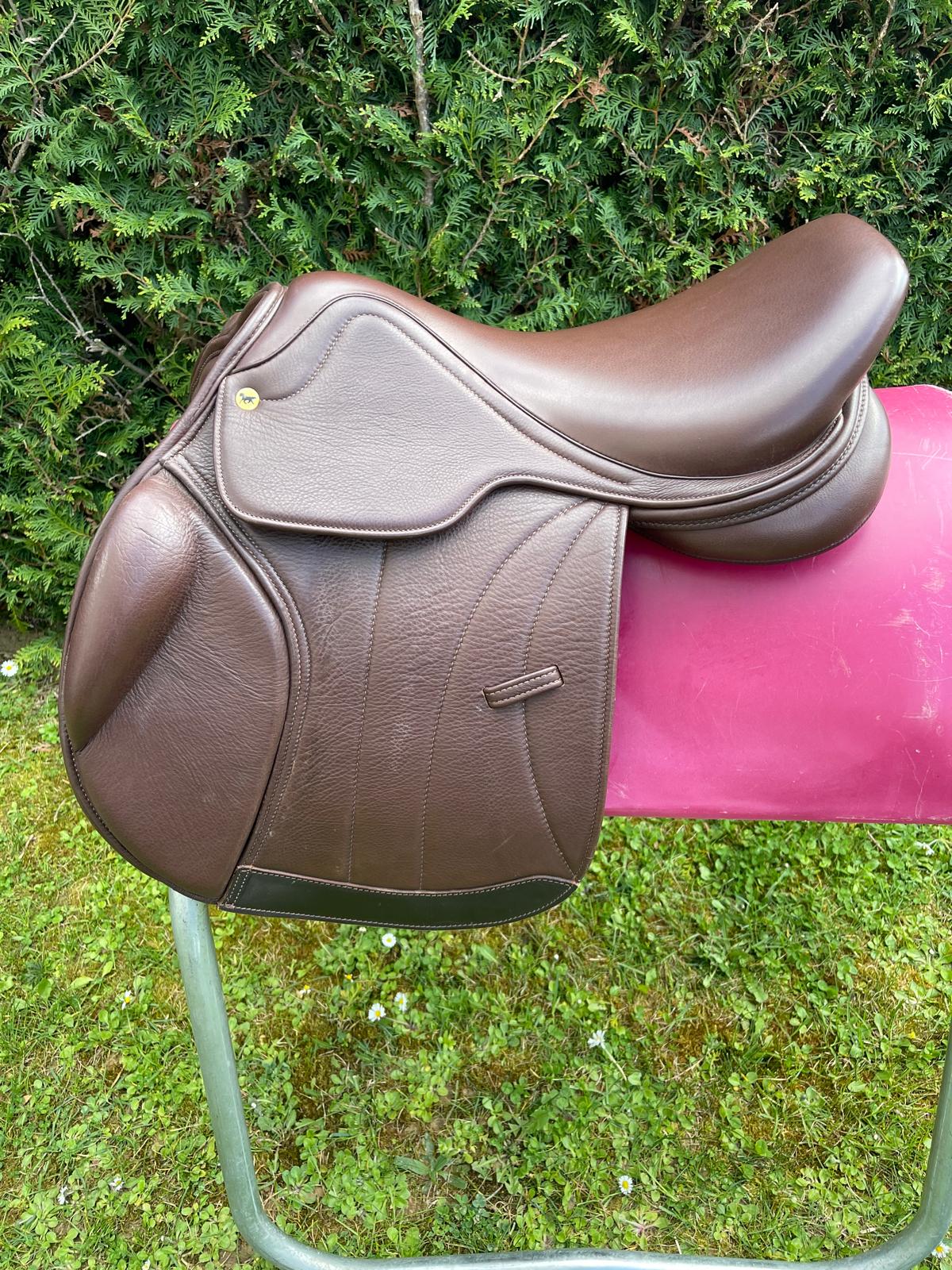 GK Springsattel braun 17,5, Pferdesattel Shop