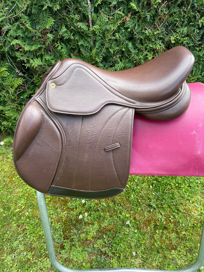 GK Springsattel braun 17,5, Pferdesattel Shop