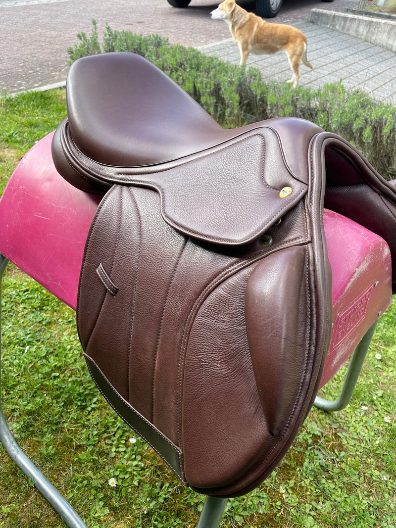 GK Springsattel braun 17,5