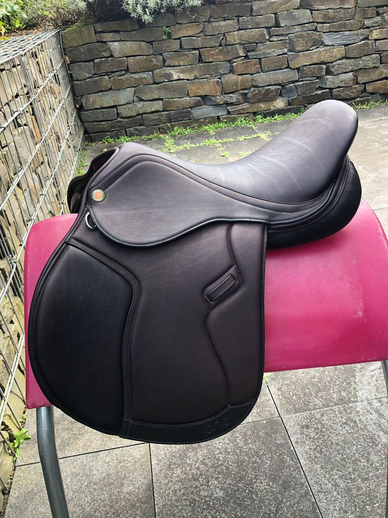 Jorge Canaves One 17" Dunkelbrauner Springsattel [NEU]