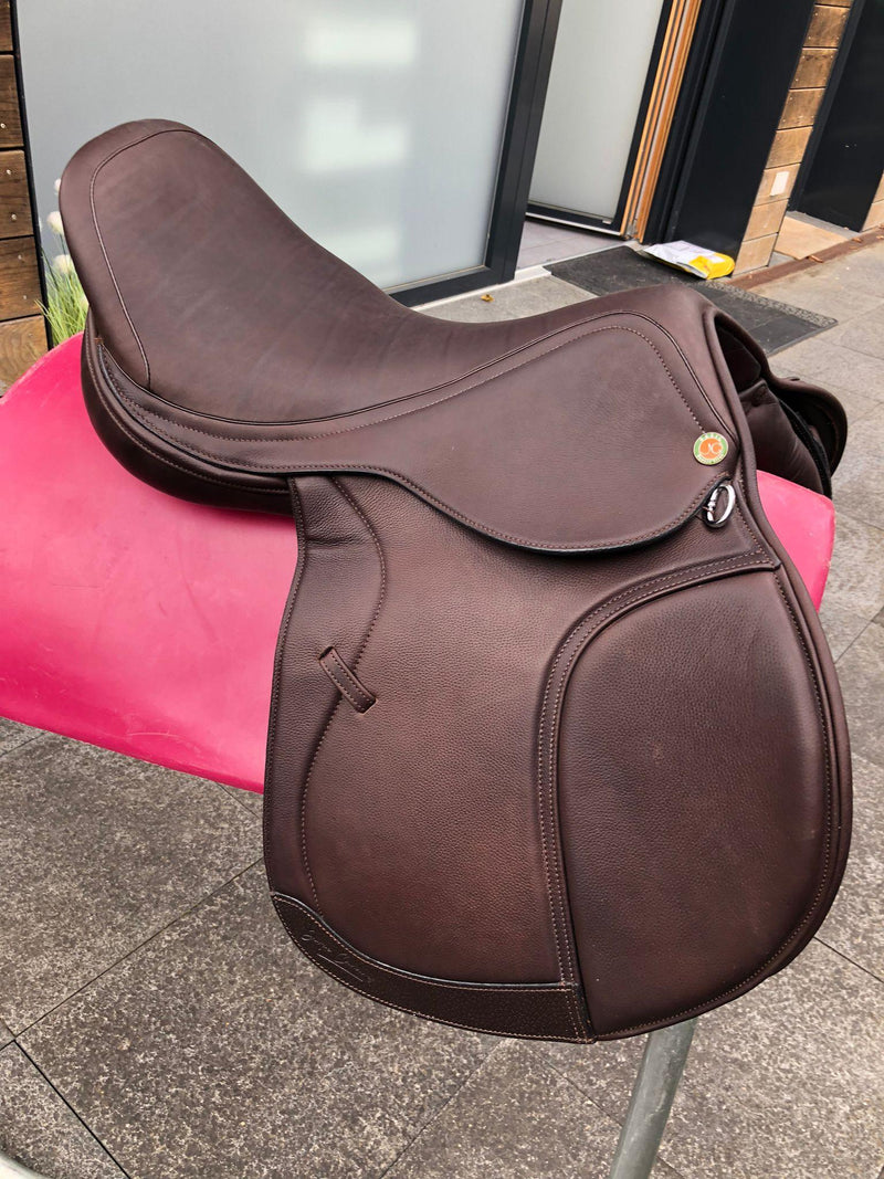 Jorge Canaves Saphir 17,5" Dunkelbraun Springsattel [NEU]