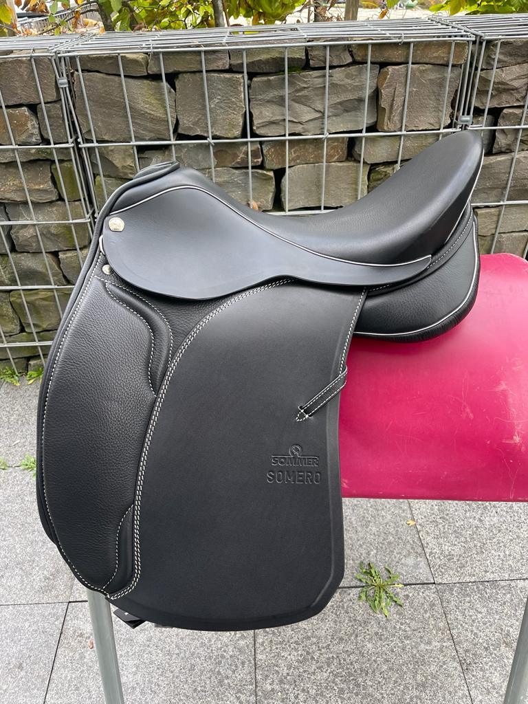 Sommer Somero Classic DS "Bruges" 17,5" Schwarz Dressursattel [NEU]